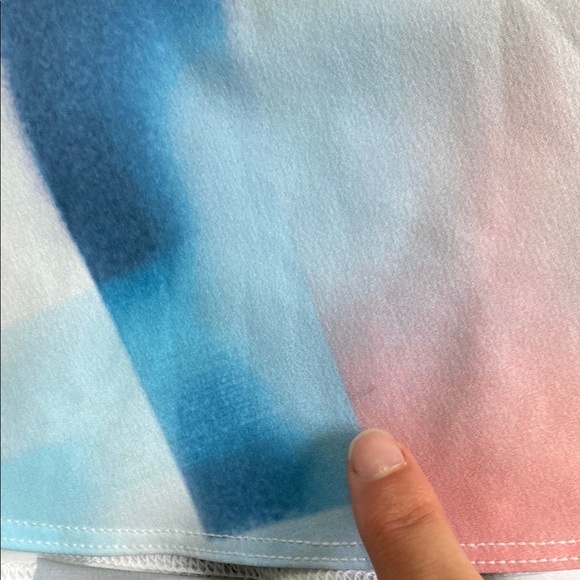 Lululemon Court Rival Skirt Baseline Wash Print Multi - Picture 9 of 16